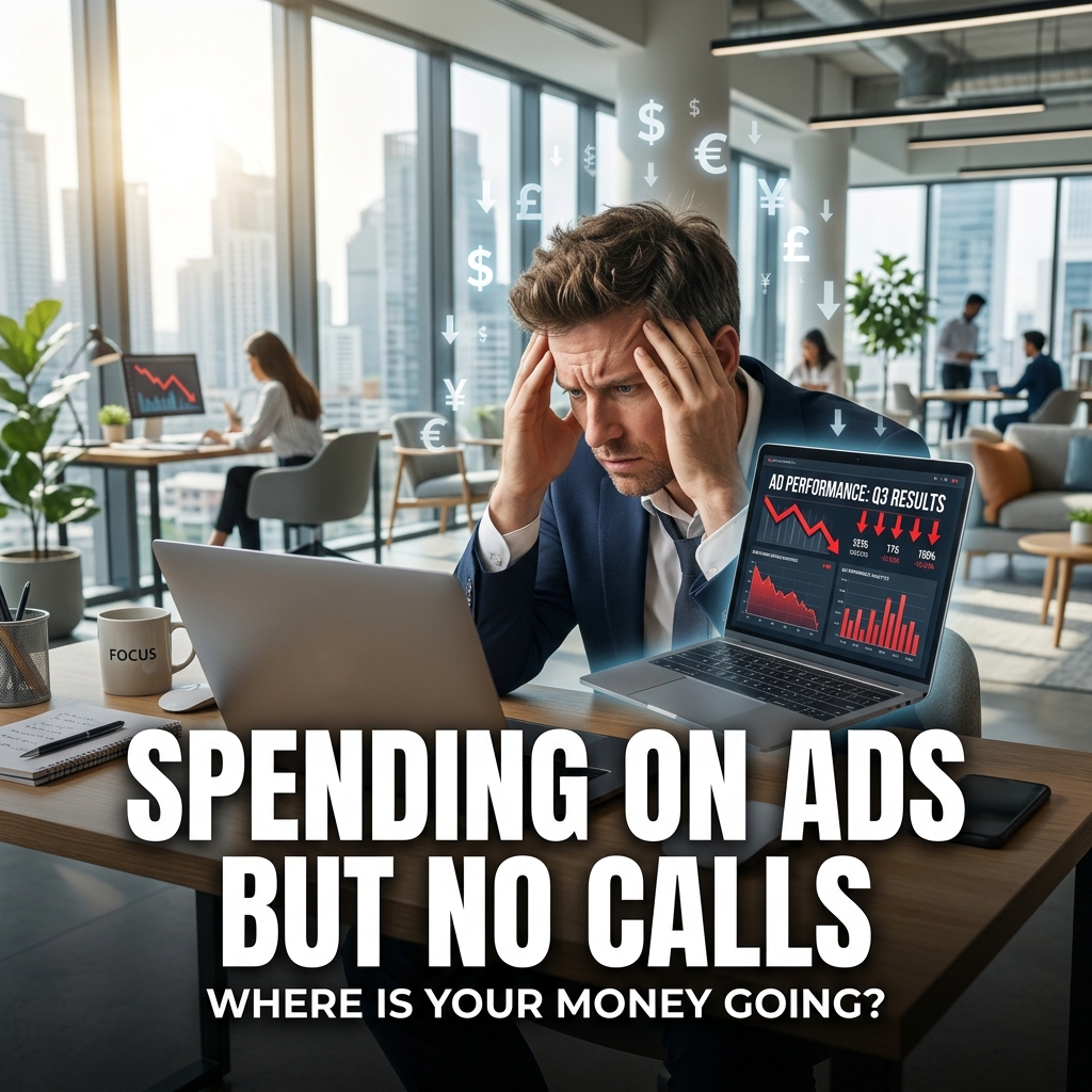 Spending on ads but no calls