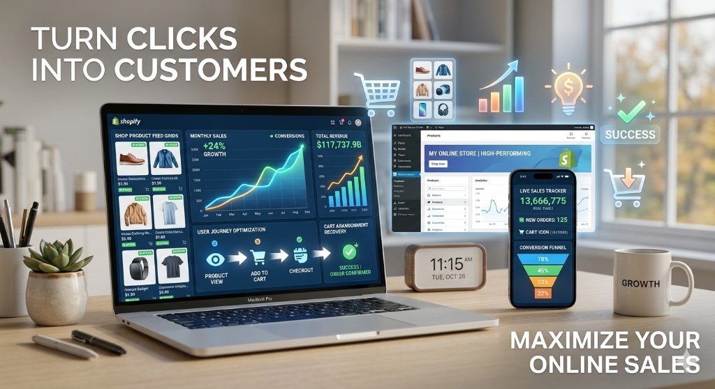 E-commerce Solutions Dashboard